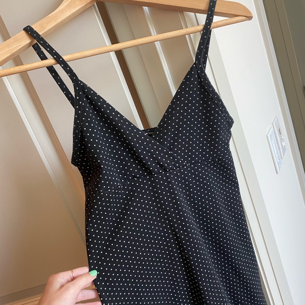Black Polka Dot Dress